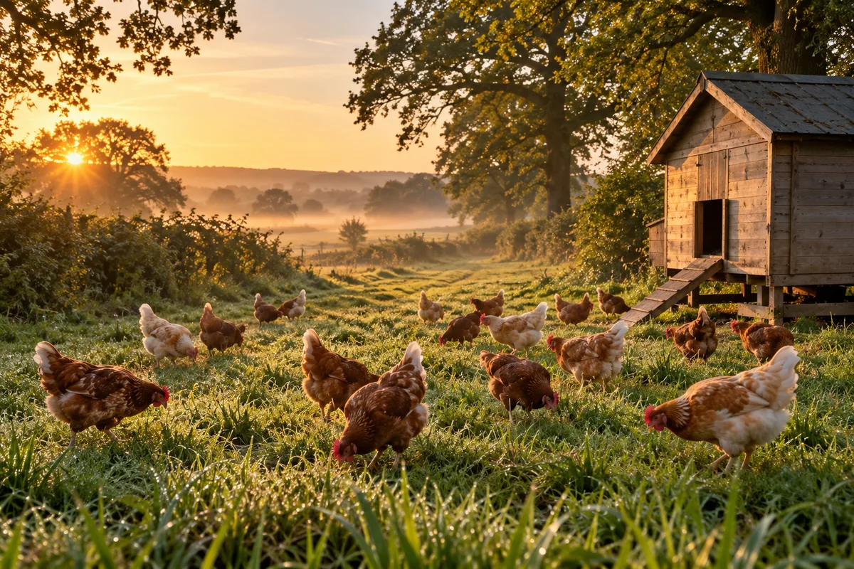 Poulet Label Rouge : élevage, races et goût