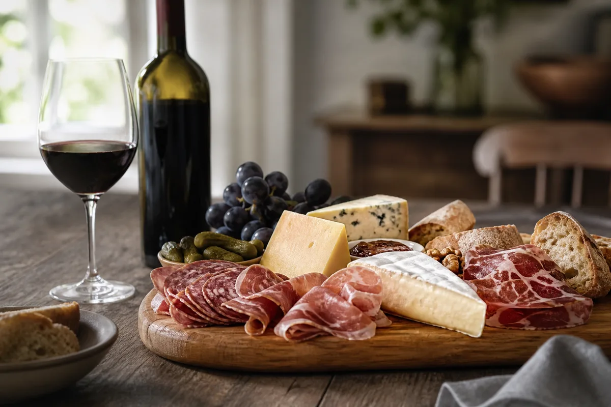 Quel vin avec un plateau de charcuterie et fromage